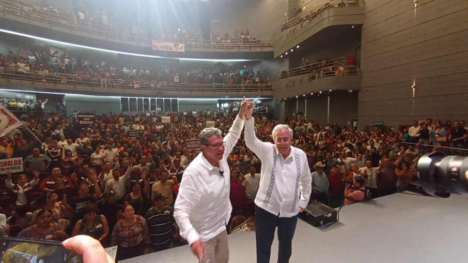 Ricardo Monreal se despide como Senador en Los Mochis 