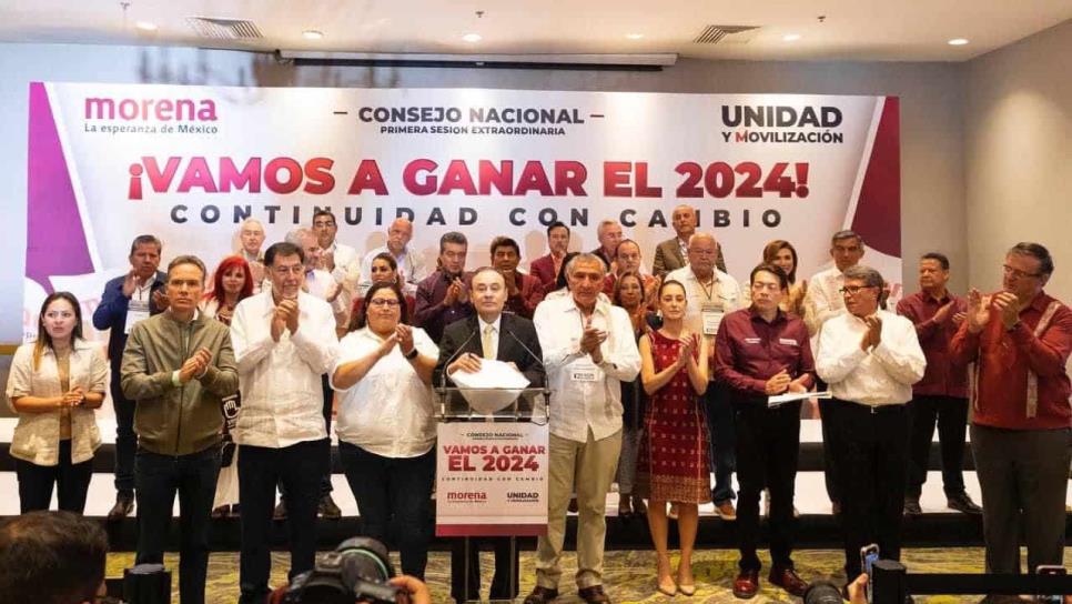 Firman acuerdo de unidad las 4 «corcholatas» de Morena