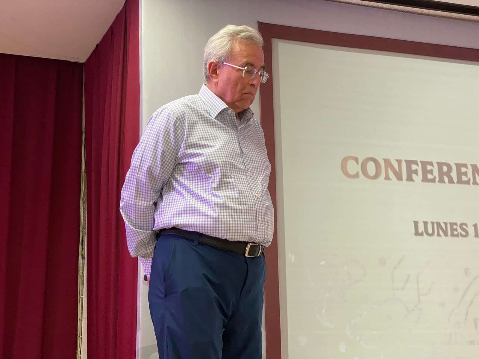 El gabinete de Rocha Moya no apoyará a las «corcholatas» por orden nacional. FOTO: Luz Noticias