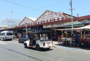 Roban en el Mercado «Pino Suárez» en Mazatlán