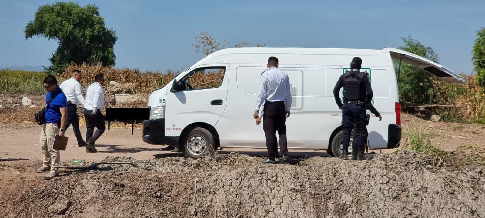 Encuentran a un hombre ejecutado en un Dren del Ejido Primero de Mayo: FOTO: Ernesto Torres