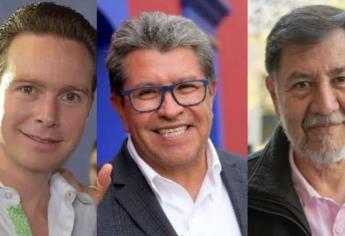 Monreal, Fernández Noroña y Manuel Velasco presentan su renuncia al Congreso