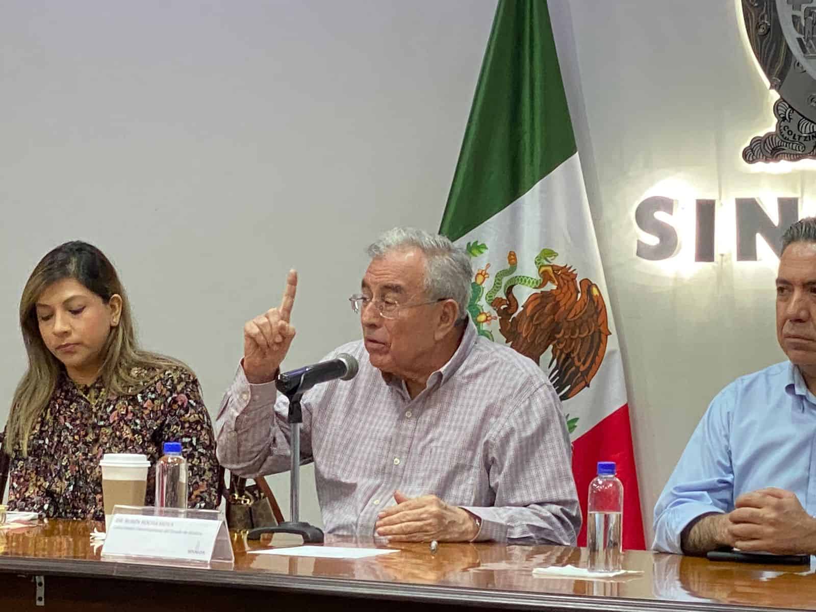 El Gobernador hizo un llamado a los productores agrícolas. FOTO: Luz Noticias