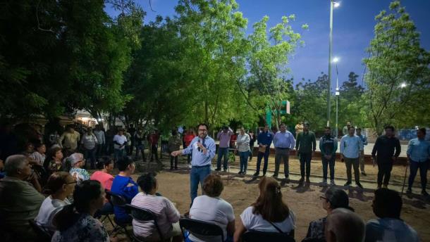 Llega el programa Diálogos por el Bienestar a Infonavit Barrancos, en Culiacán