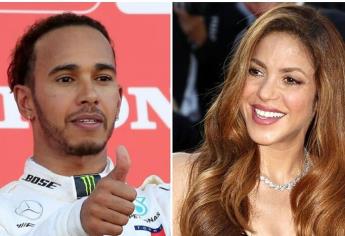 Shakira y Hamilton no ocultan su relación, ¿ya se besan en público?