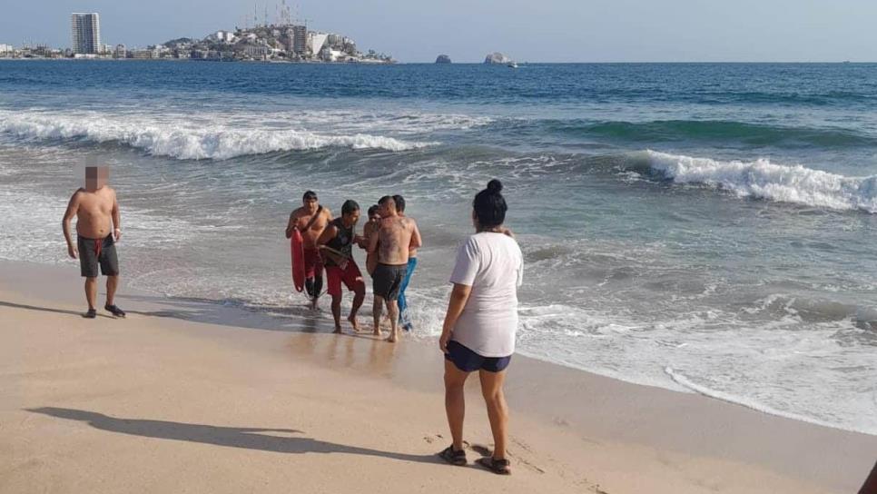 Turista muere ahogado en playas de Mazatlán