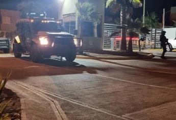 Arriba un convoy de militares al residencial Punto Oriente, en Culiacán