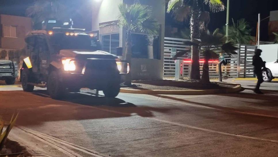 Arriba un convoy de militares al residencial Punto Oriente, en Culiacán