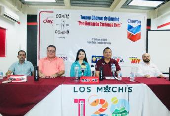Presentan torneo municipal de dominó en Ahome