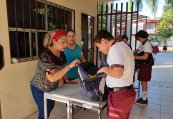 Necesaria «operación mochila» a los alumnos de la ETI No. 94 de Los Mochis: Director 