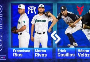 Venados de Mazatlán y Sultanes de Monterrey cambian lanzadores