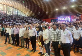 Estudiantes de Sinaloa le dicen no a las drogas en la campaña «Si te drogas, te dañas»