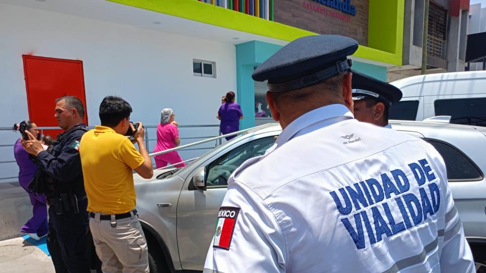 Evacuan a 50 niños de una guardería tras incendio de un taller en Culiacán