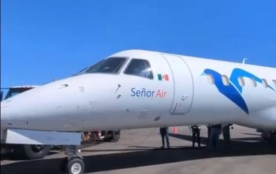 Señor Air inicia operaciones; la nueva aerolínea volará de Los Cabos a Mazatlán y Los Mochis