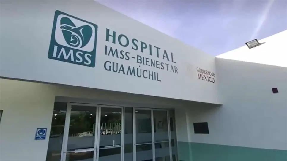 La víctima fue trasladada al IMSS en Guamúchil. FOTO: Luz Noticias