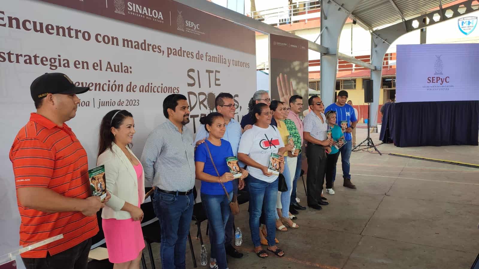 La campaña busca concientizar a los estudiantes de secundaria y preparatoria. FOTO: Luz Noticias
