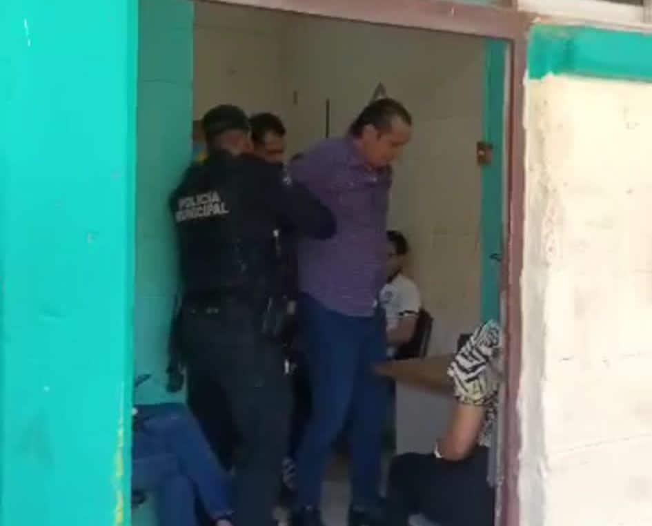 Padre de familia que golpeó a prefecto en una secundaria de Culiacán no estaba armado 