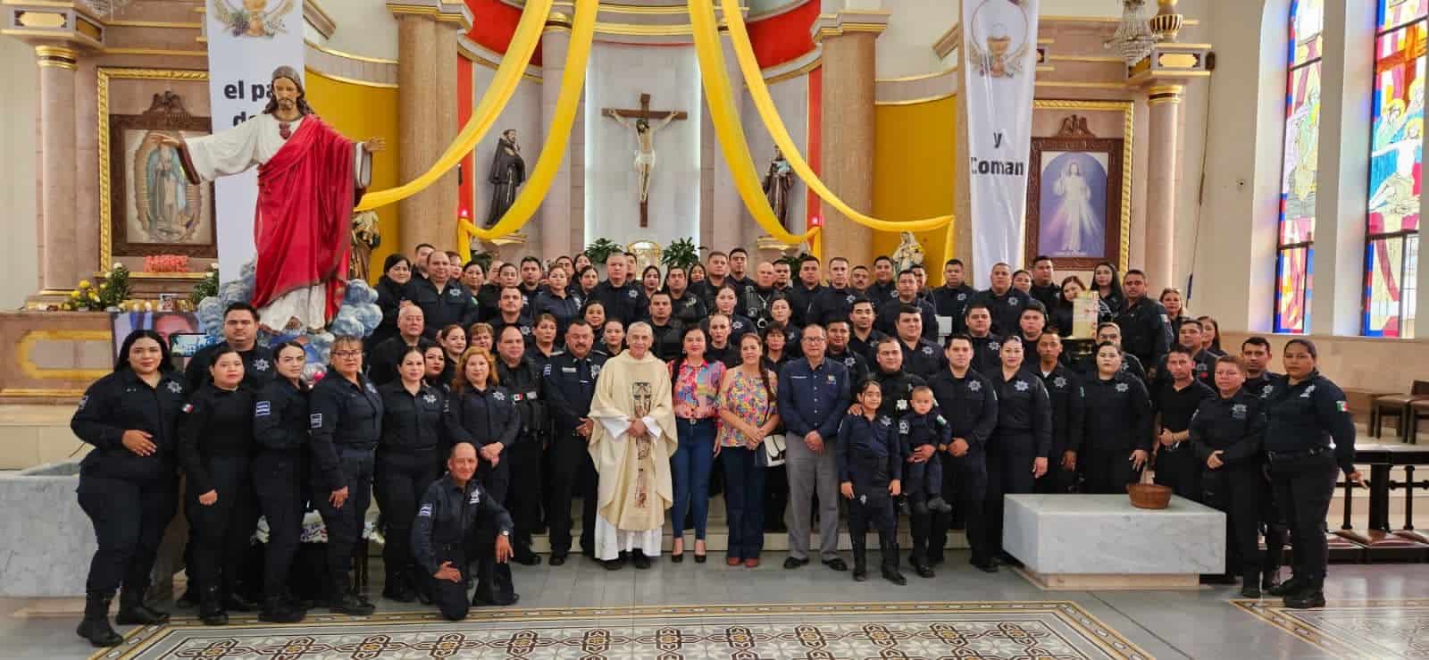 Este miércoles dieron inicio los festejos del Dia del Policía en Navolato. FOTO: Cortesía