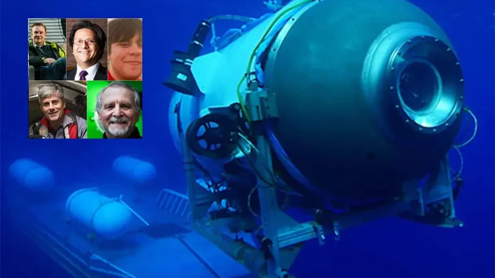 Los tripulantes ya estarían sin vida. FOTO: Twitter