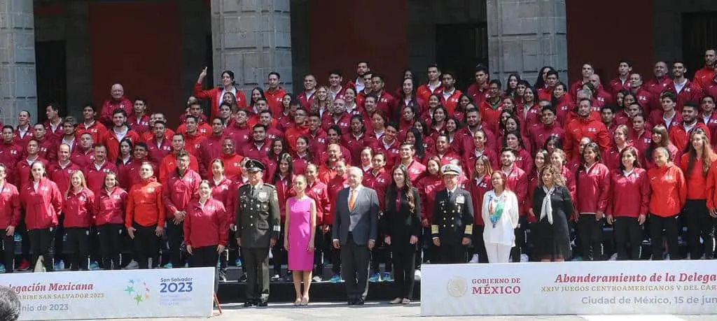 La delegación mexicana busca triunfar en los Juegos Centroamericanos 2023. FOTO: Internet