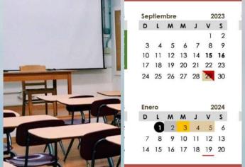 Ciclo escolar 2023-2024, ¿cuándo será el primer puente? de acuerdo a calendario no oficial