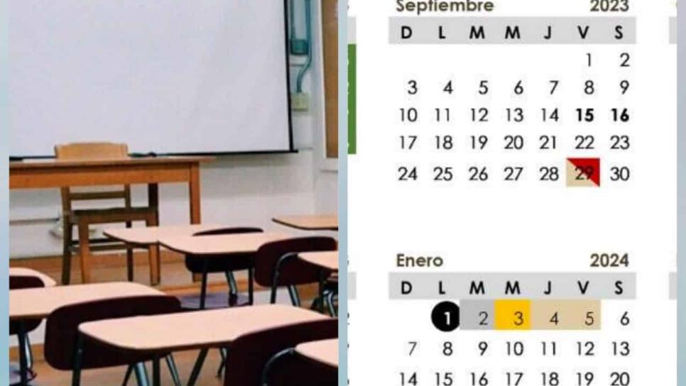 Ciclo escolar 2023-2024, ¿cuándo será el primer puente? de acuerdo a calendario no oficial