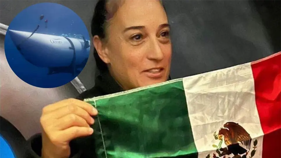 Renata Rojas vivió la experiencia de viajar en el submarino en 2022. FOTO: Luz Noticias