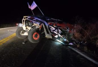 Encontronazo de raizers deja al menos 6 heridos en Sanalona, Culiacán