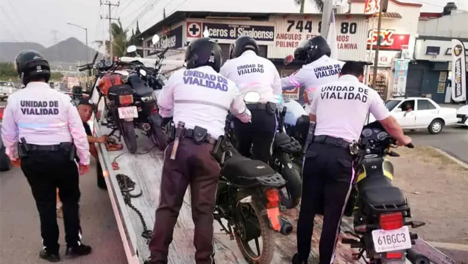 Ya van 30 motos aseguradas en los últimos días. FOTO: Luz Noticias
