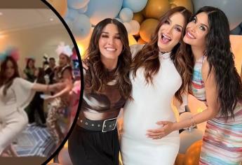Cynthia Rodríguez «perrea» durante su baby shower | VIDEO