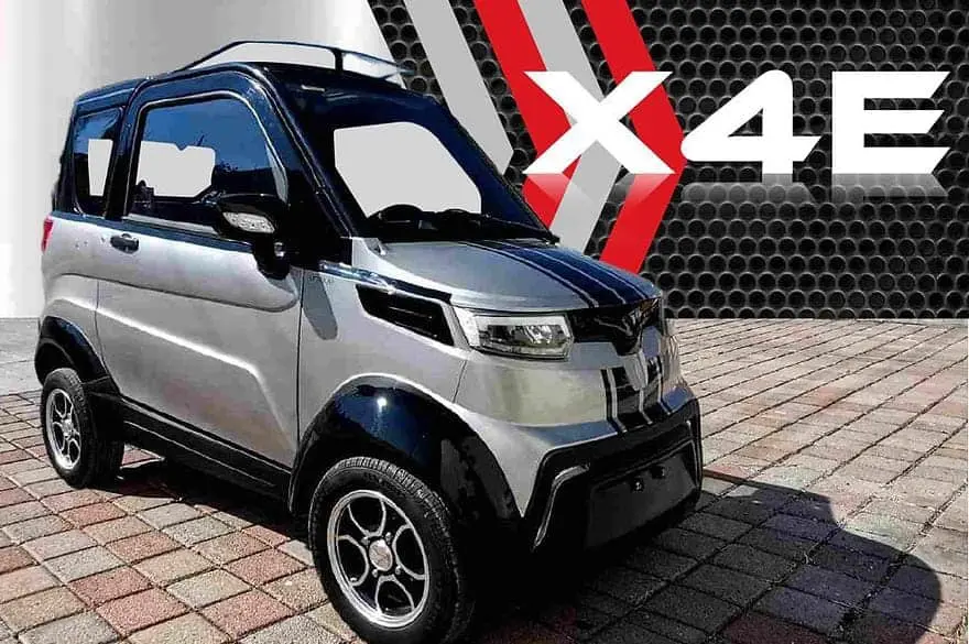 El miniauto eléctrico hecho en México está fabricado en distintos colores. FOTO: Internet