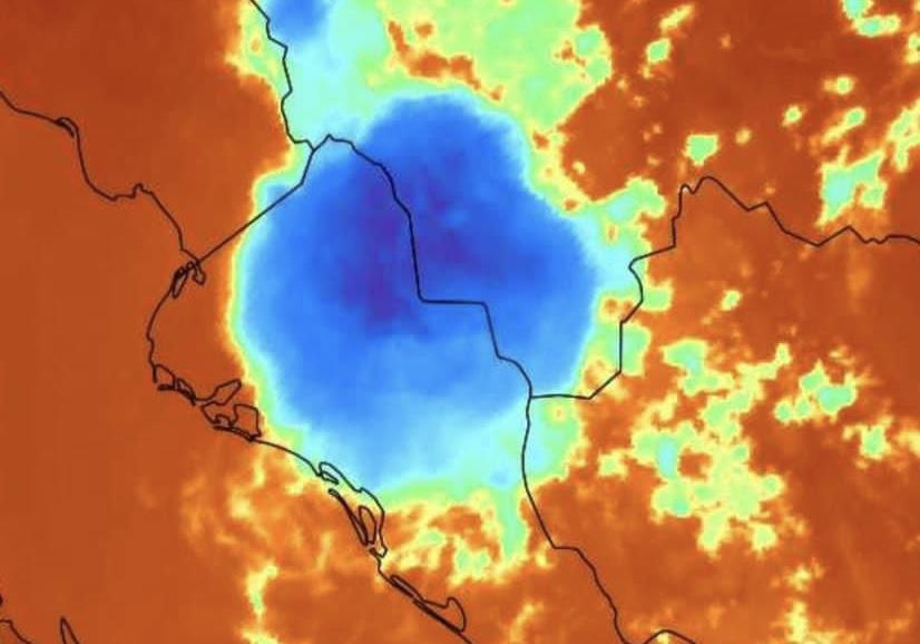 ¡Atención! Se encuentra en formación una tormenta al norte del estado de Sinaloa ¡Atención! Se encuentra en formación una tormenta al norte del estado de Sinaloa