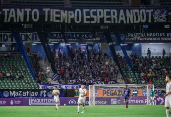 Dorados y Mazatlán empatan 0-0 en su primer juego con afición 