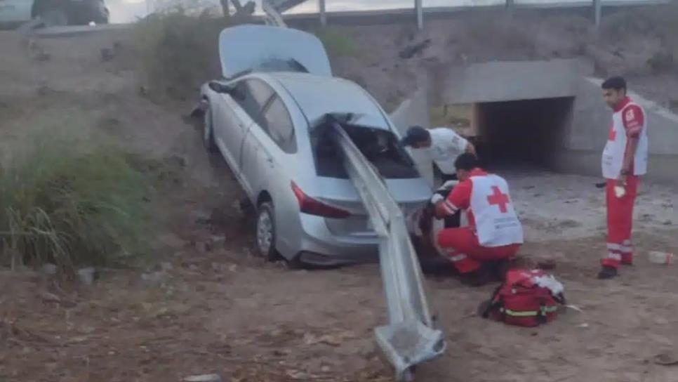 Hombre de Escuinapa sufre violento accidente y por poco no la cuenta