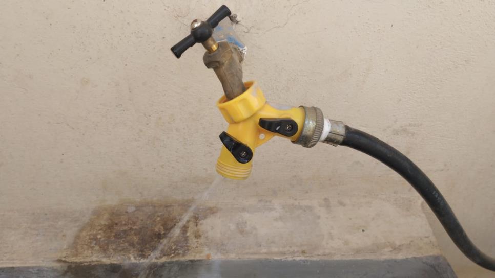 Se mantiene baja presión de agua en Ahome. FOTO: Luz Noticias