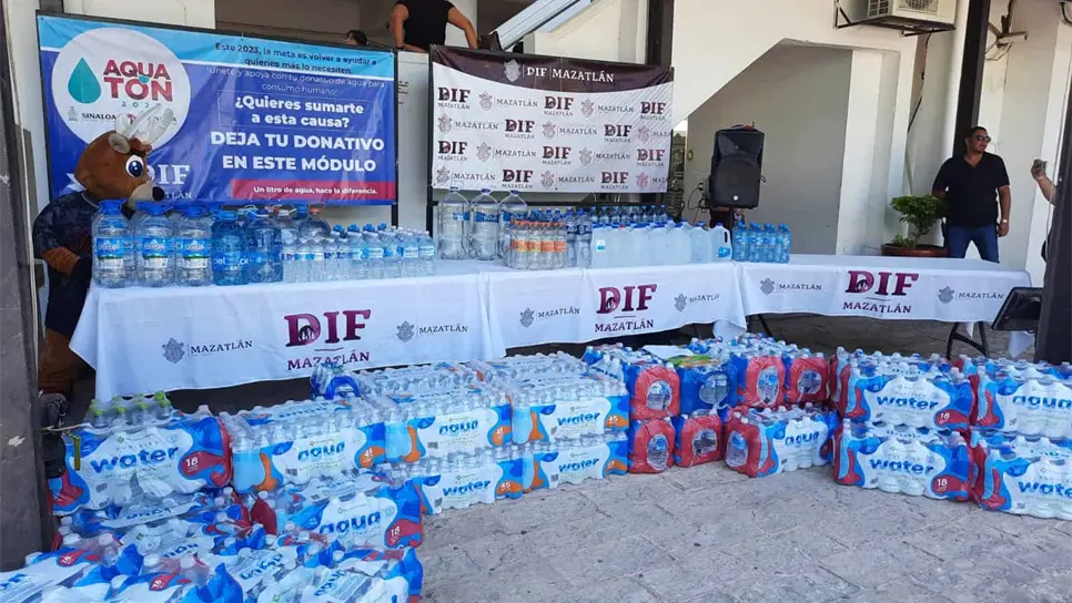Las autoridades piden el apoyo de la población para recaudar el vital líquido. FOTO: Luz Noticias