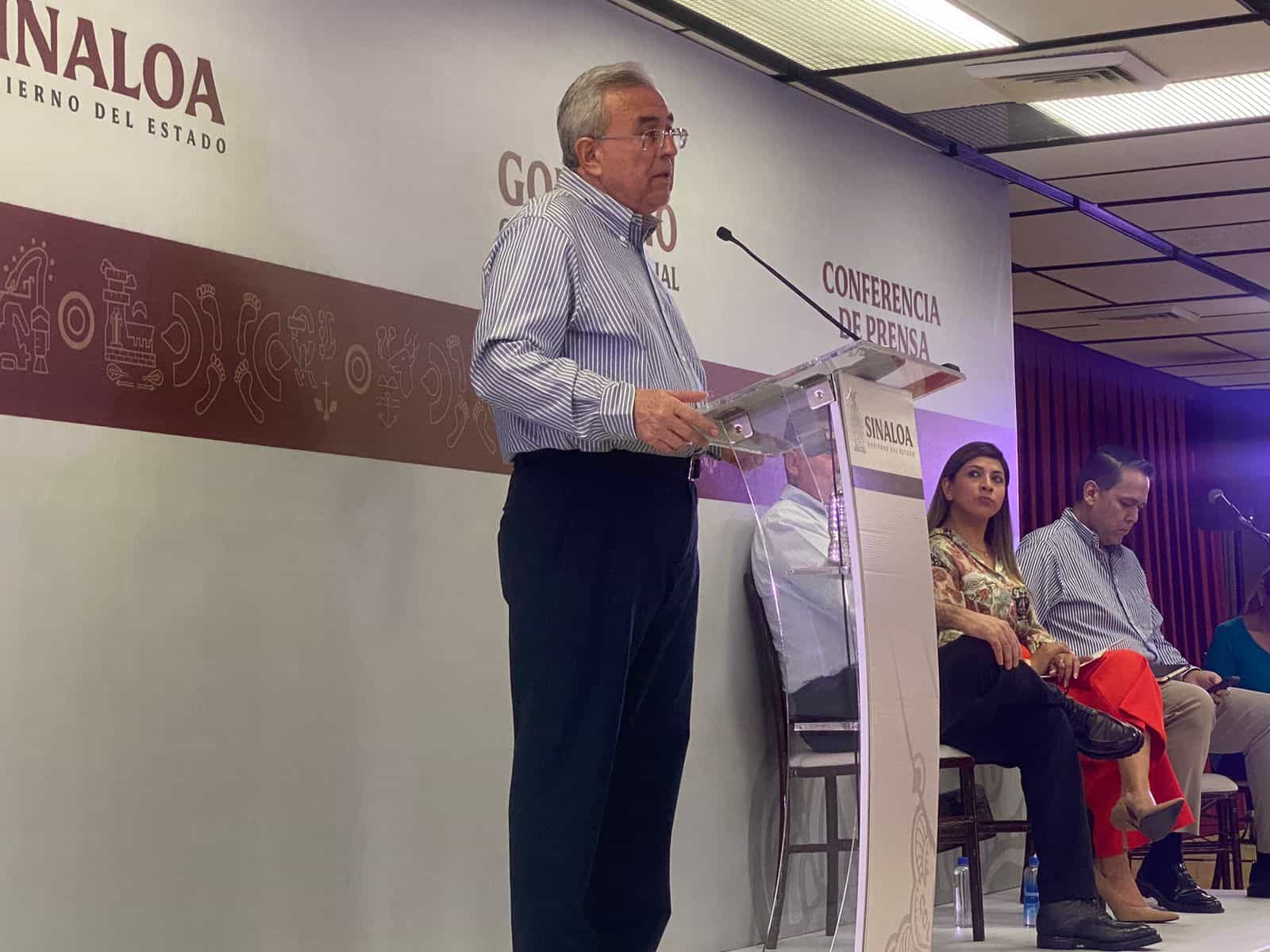 El gobernador dio a conocer que grandes industriales compraron maíz a productores sinaloenses. FOTO: Luz Noticias