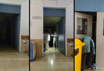 Clínica del ISSSTE de Mazatlán opera sin luz en urgencias y zona de hemodiálisis