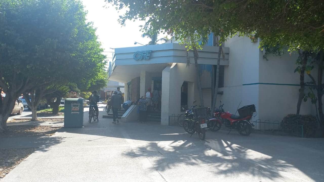 Miles de usuarios afectados por apagones en Sinaloa. FOTO: Luz Noticias