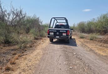 Localizan sin vida en un arroyo a vecino de La Higuera, Culiacán