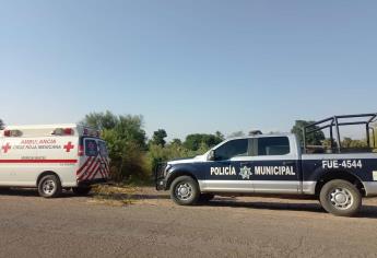 Localizan a un adulto mayor sin vida cerca de La Bocatoma, en San Blas, El Fuerte