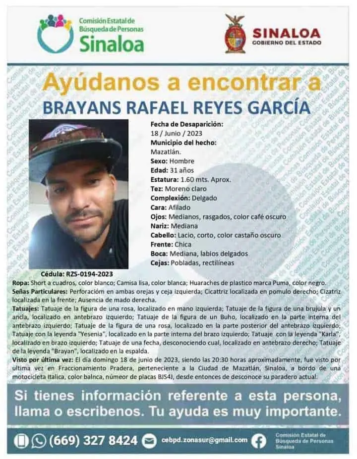 El adulto tiene 10 días desaparecido. FOTO: Cortesía