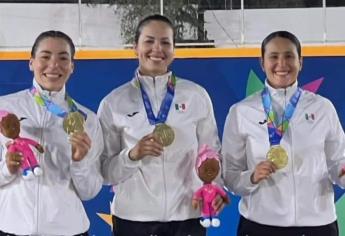 Oro para Luz Daniela Gaxiola en Velocidad por equipos en los Juegos Centroamericanos