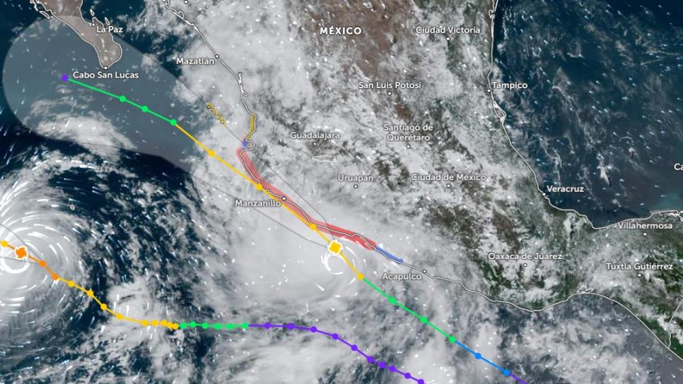 Huracán «Beatriz» provoca lluvias torrenciales en estos estados | EN VIVO