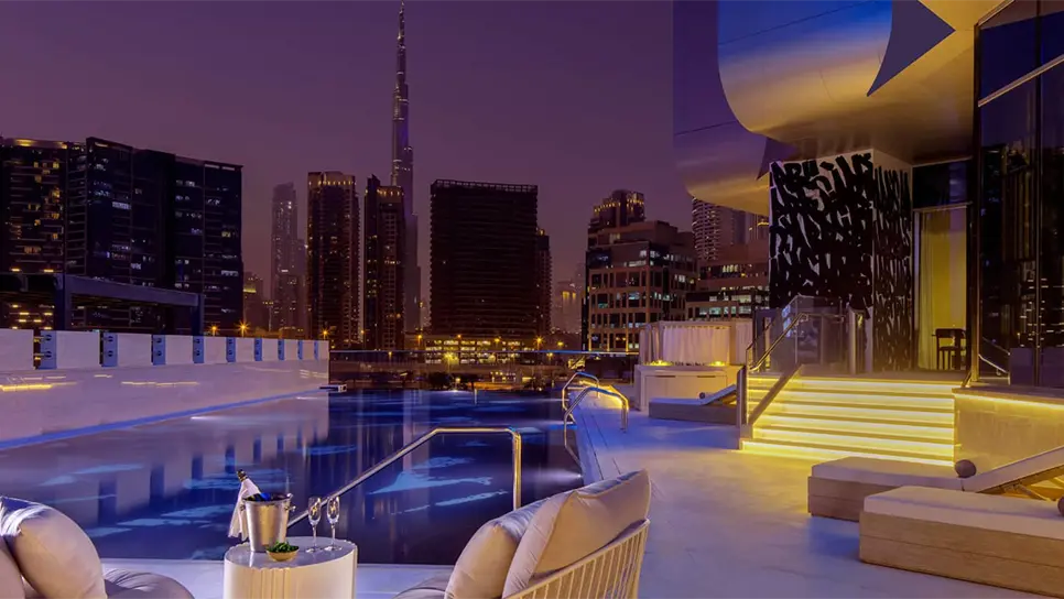 La cadena de hoteles Hyde que llegará a Mazatlán, también cuenta con recintos en Dubái y Miami. FOTO: Internet