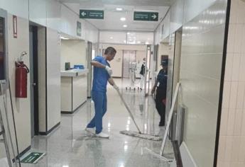 Reparan techo de Clínica 49 del IMSS