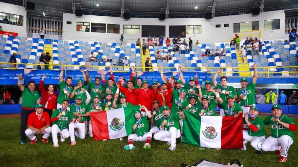 Histórica medalla de Oro para México en Beisbol de Centroamericanos y del Caribe