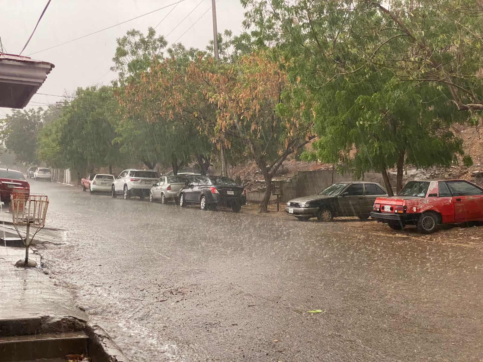 Hasta el momento, las lluvias son moderadas. FOTO: Luz Noticias