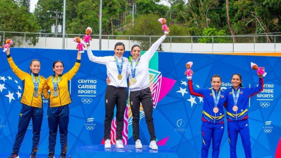 Ciclistas sinaloenses Antonieta Gaxiola y Yareli Salazar ganan un nuevo oro en Centroamericanos