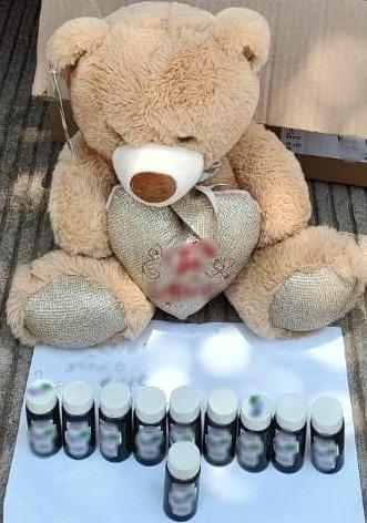 En un peluche, localizan opio que se dirigía de Culiacán a la frontera de México 